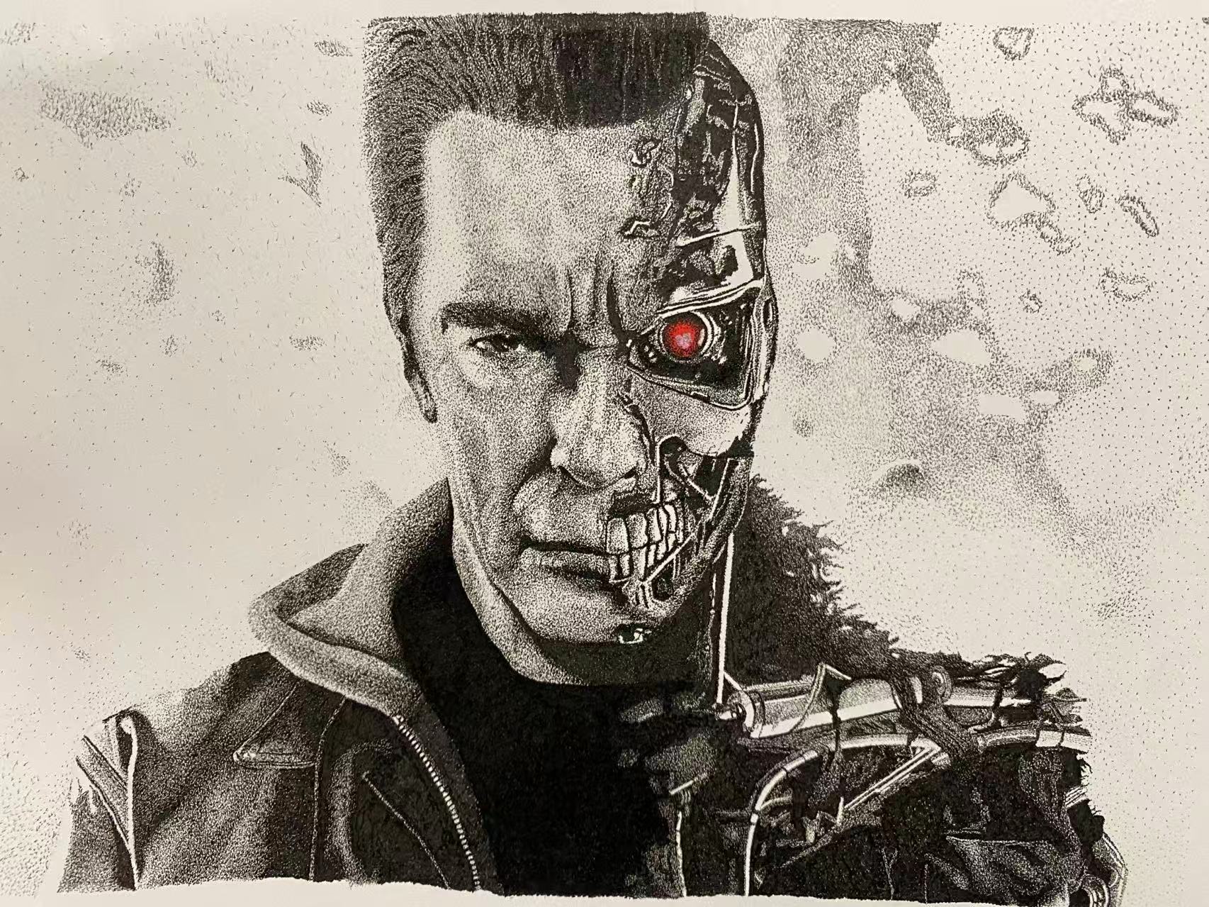 The Accidental Artist: How a Single Ink Blot Turned Into a 40-Hour Terminator